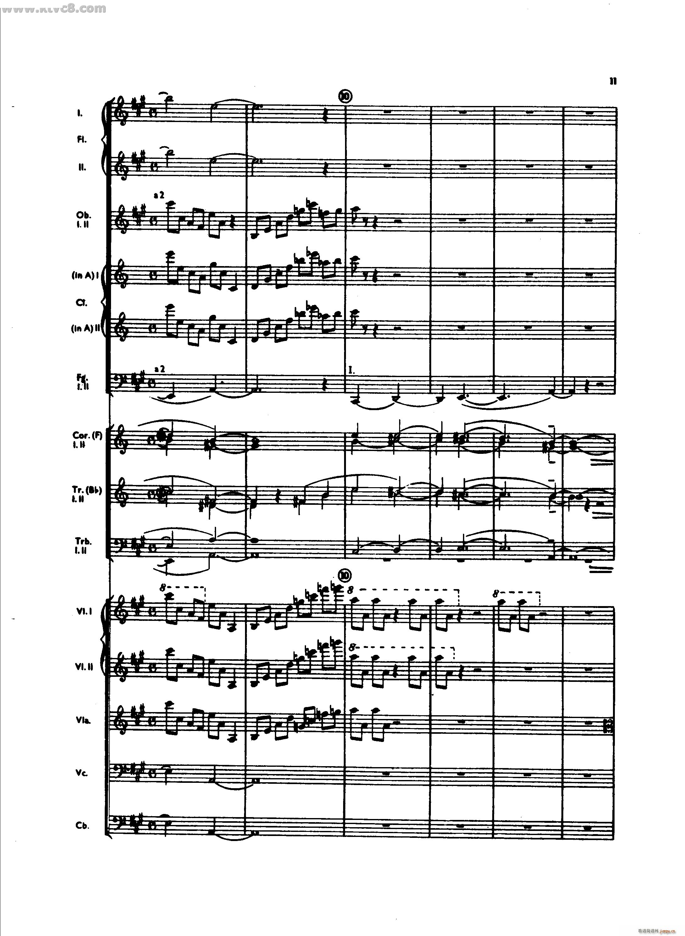 阿巴拉契亚山区的春天 第一部分(总谱)11