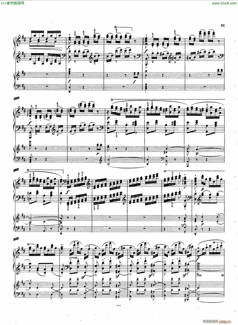 Hummel Piano concerto Op 89 II(钢琴谱)13