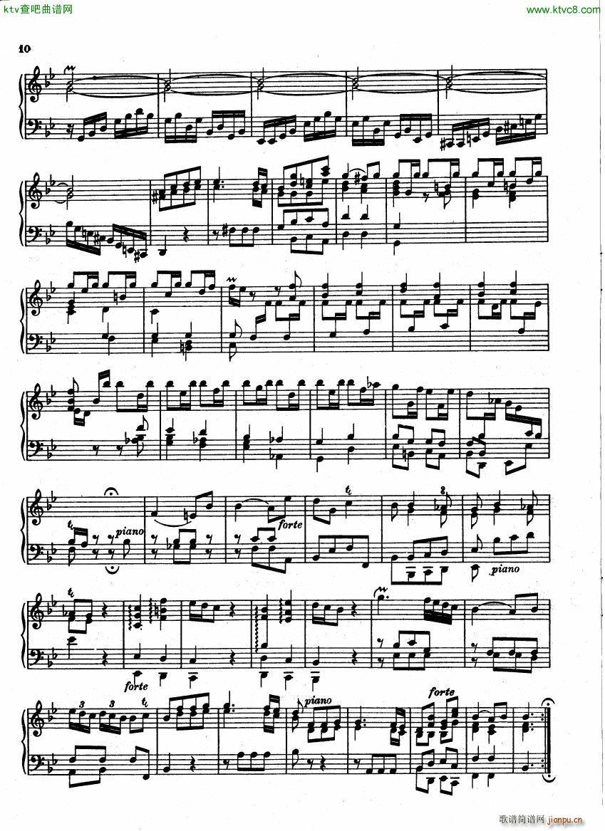 Bach CPE 6 Wurttemberg Sonatas(钢琴谱)33