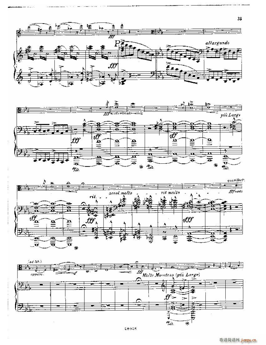 Bowen Viola Sonata No 1 part 2(钢琴谱)13