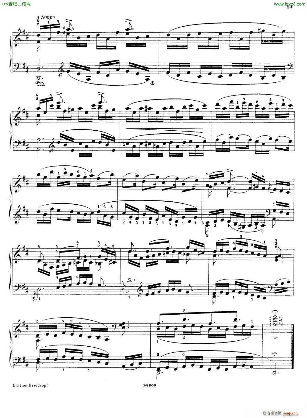 Busoni Etudes 5(钢琴谱)13