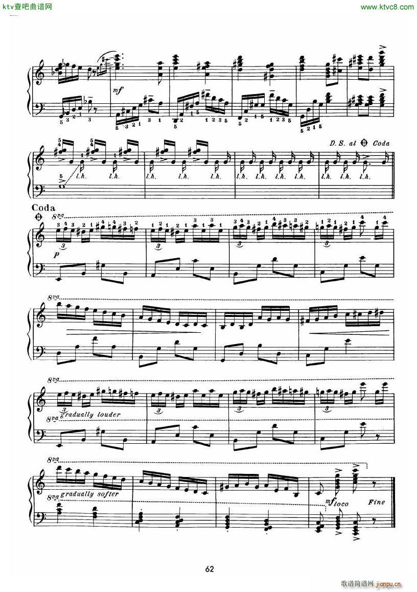 chopin minute waltz transcriptions collection 二(钢琴谱)11