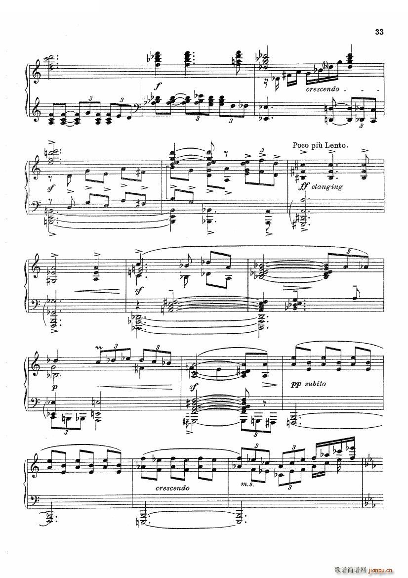 Bax Sonata No 3 Sonata No 3(十字及以上)32