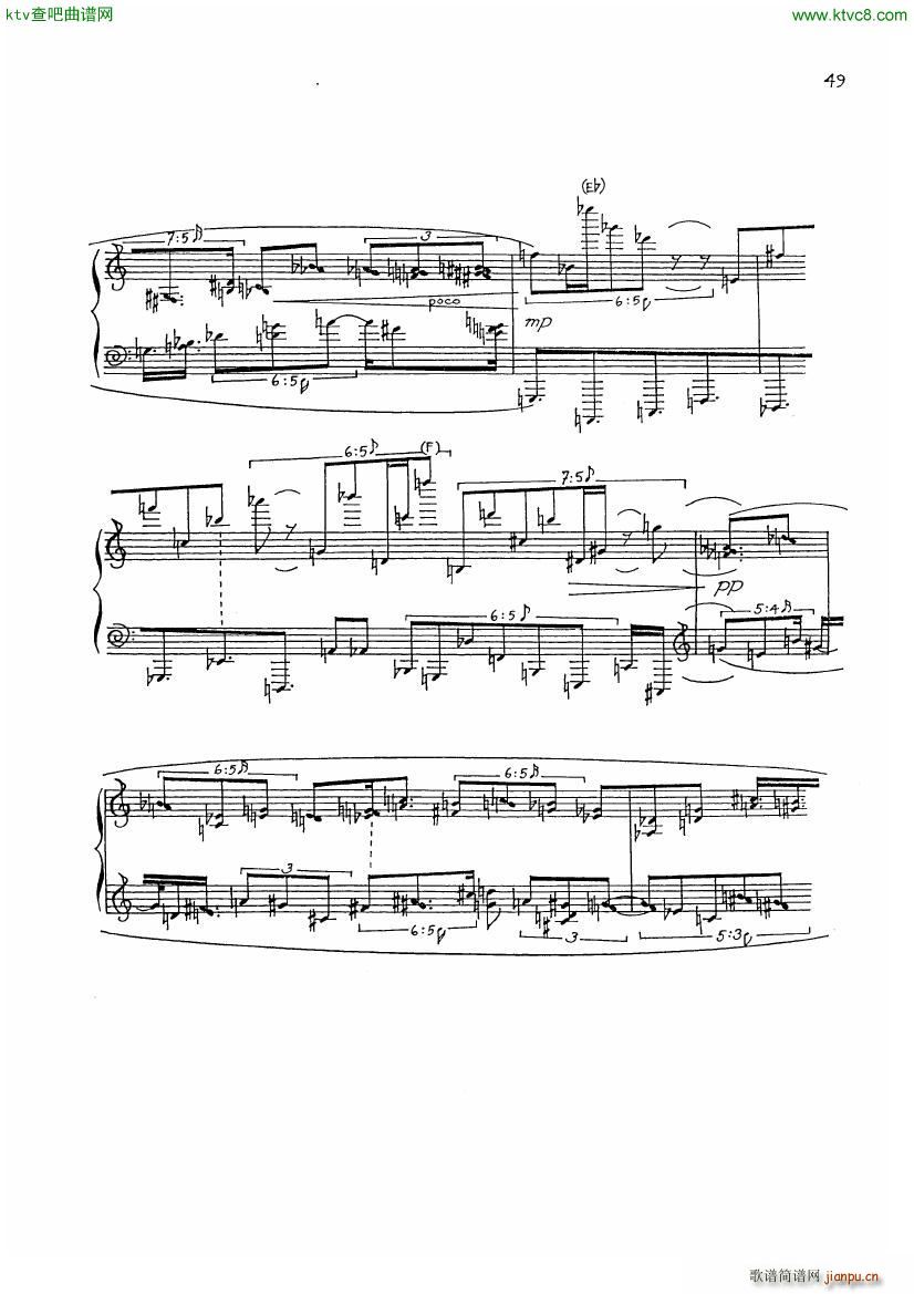 finnissy michael verdi transcription no 06(钢琴谱)6