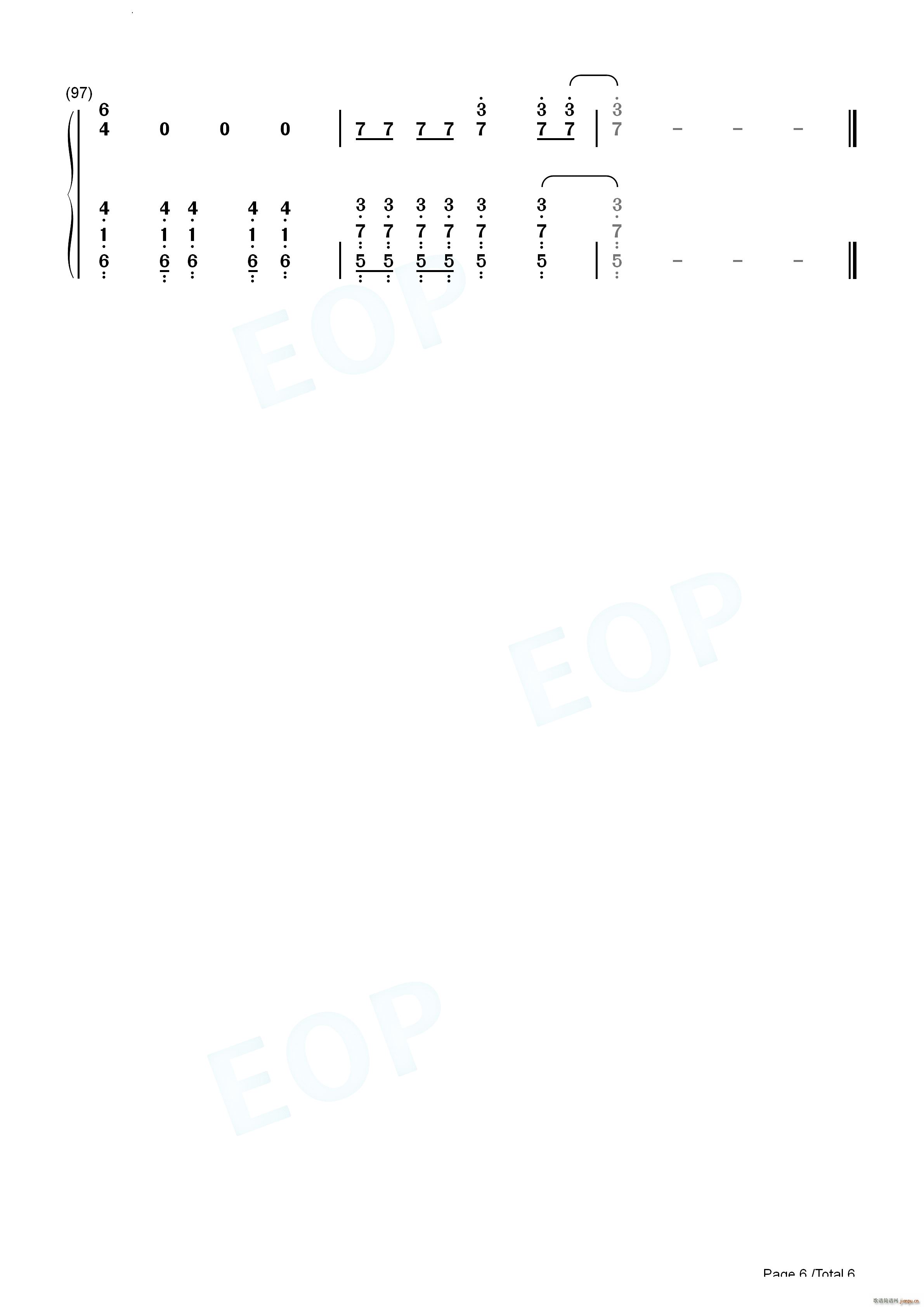 Cigarette Daydreams(钢琴谱)14