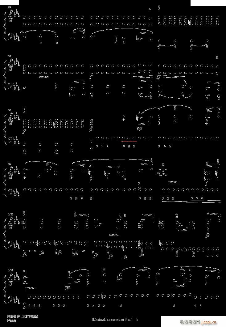 即兴曲op 901(钢琴谱)5