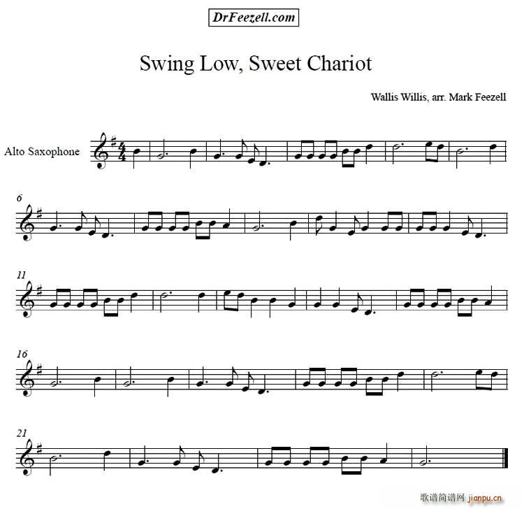 Swing Low, Sweet Chariot(十字及以上)1