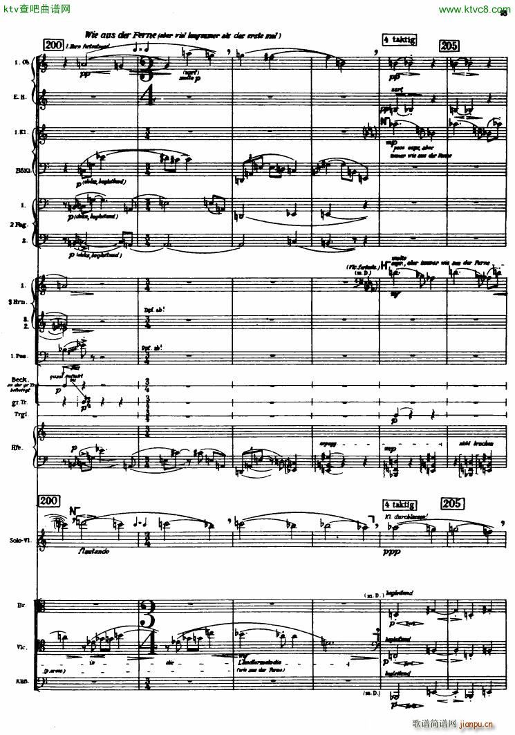 Berg Violin Concerto Score 三(钢琴谱)11