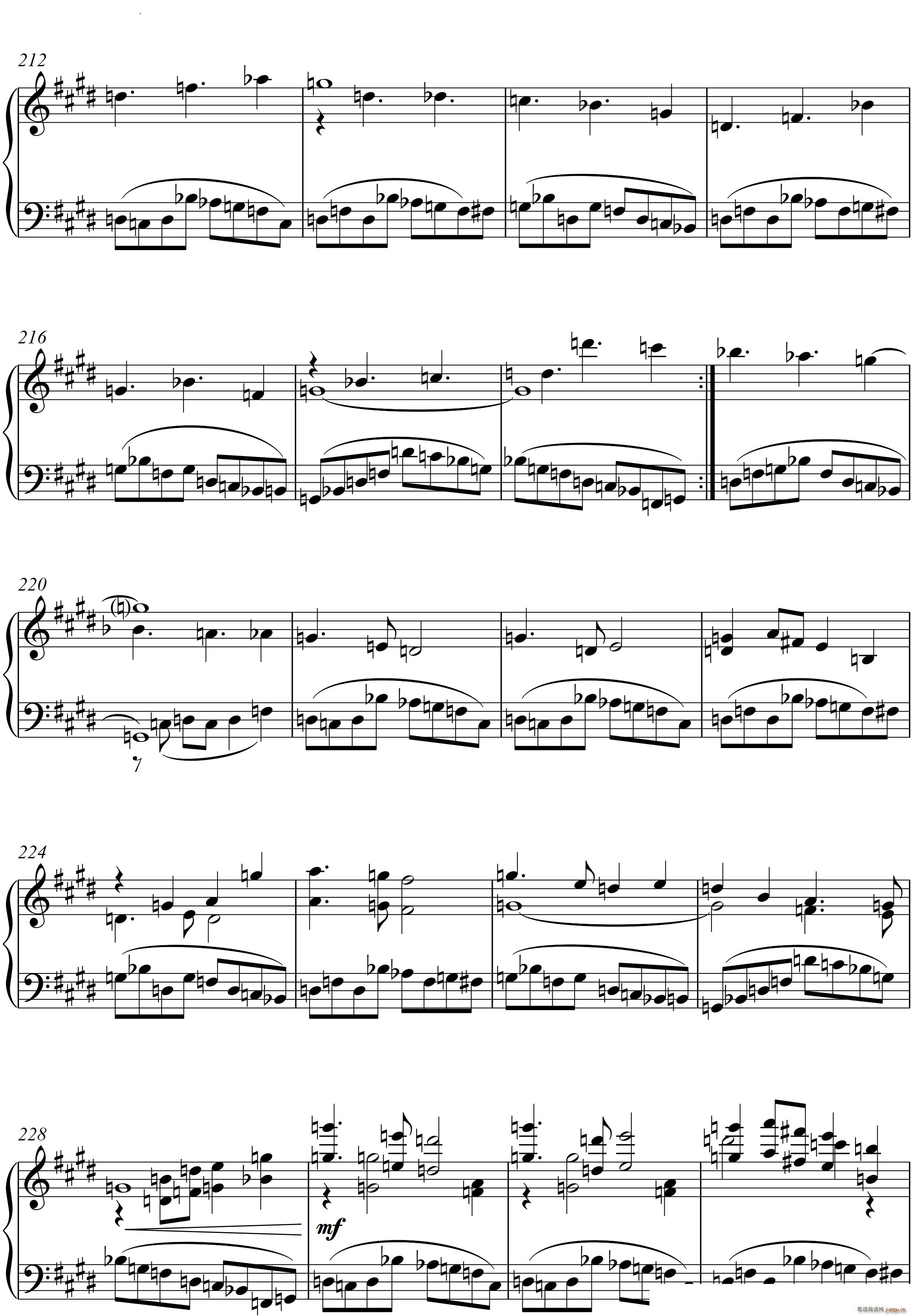 第22钢琴奏鸣曲 信仰 Piano Sonata No`22四个乐章(钢琴谱)18