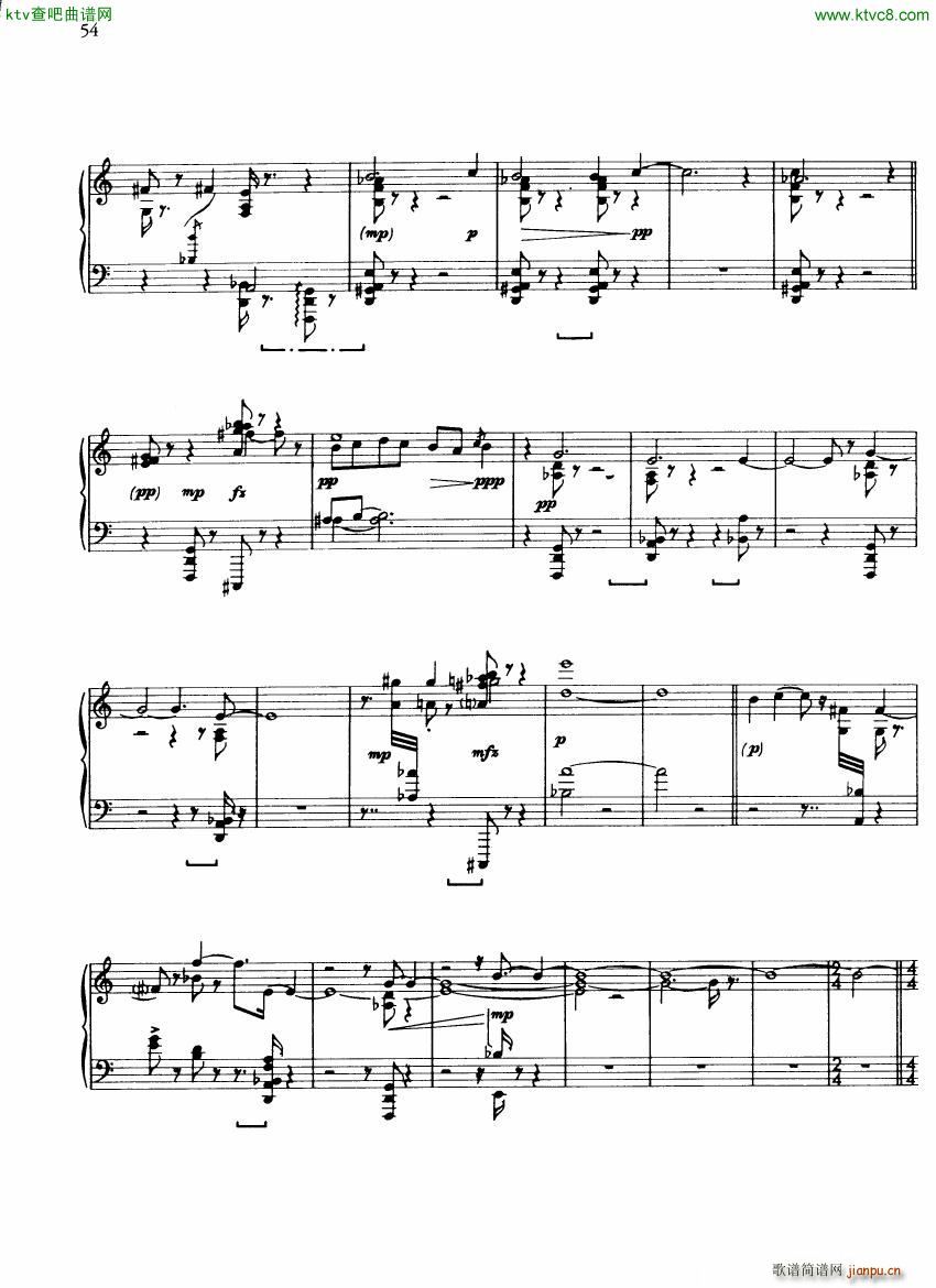 John Cage Piano works 1938 1948 二(钢琴谱)13