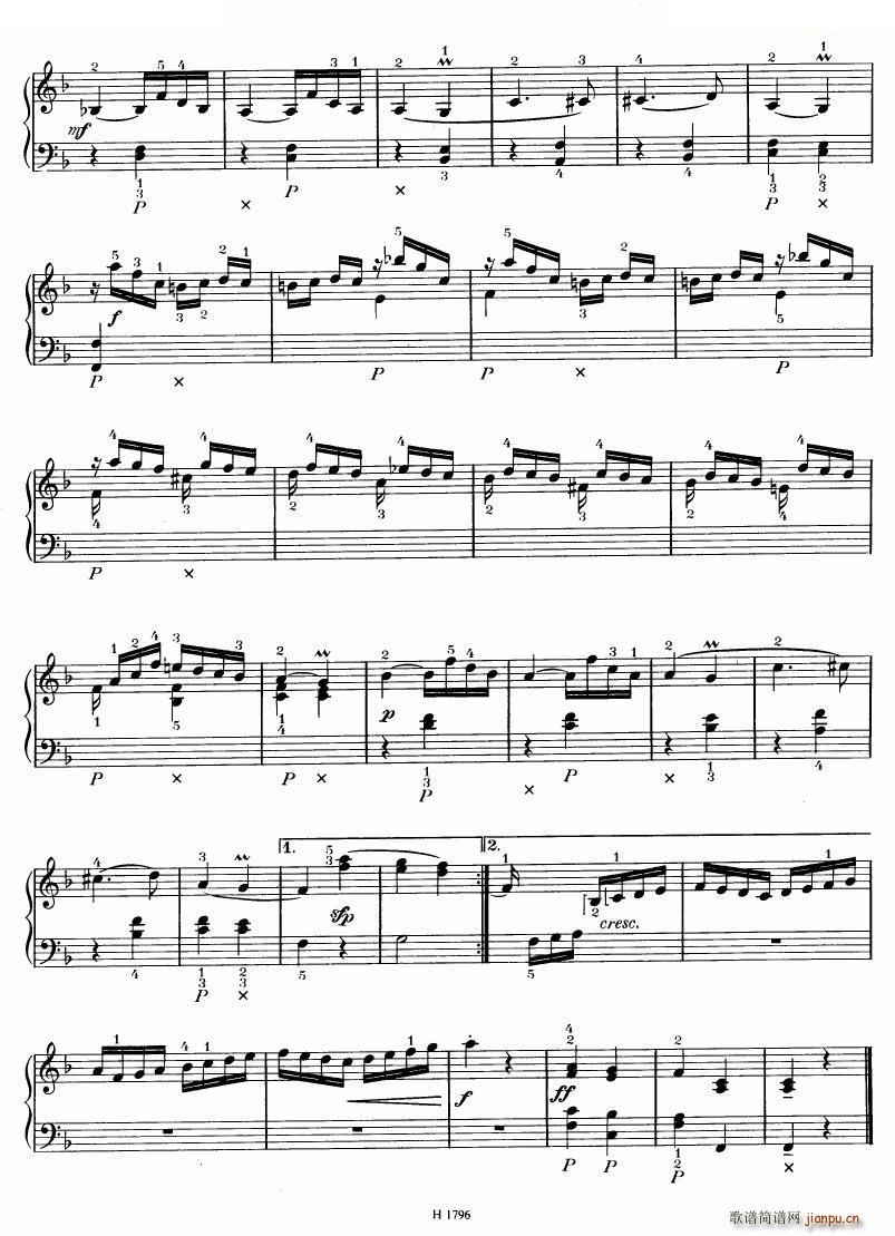 Benda 16 Sonatas 三 16 Sonatas 三(十字及以上)14
