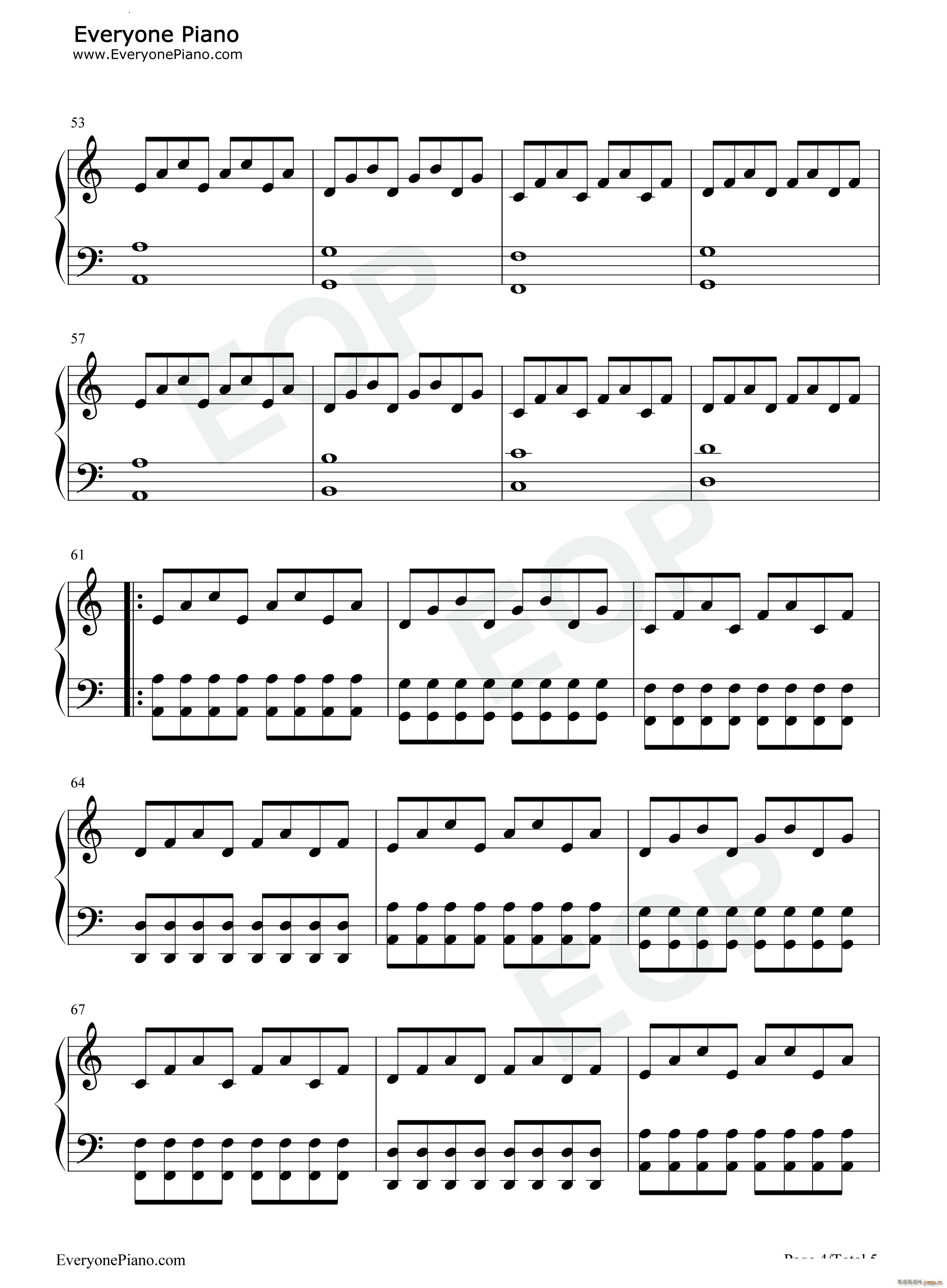 Nightcall(钢琴谱)5