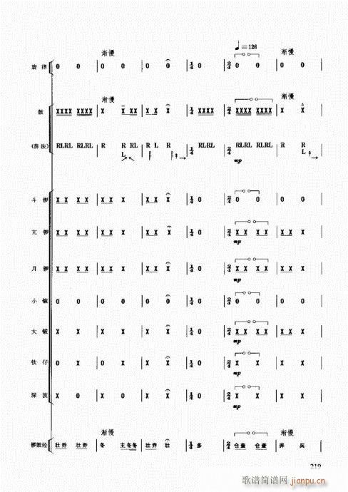 民族打击乐演奏教程201-220(十字及以上)19