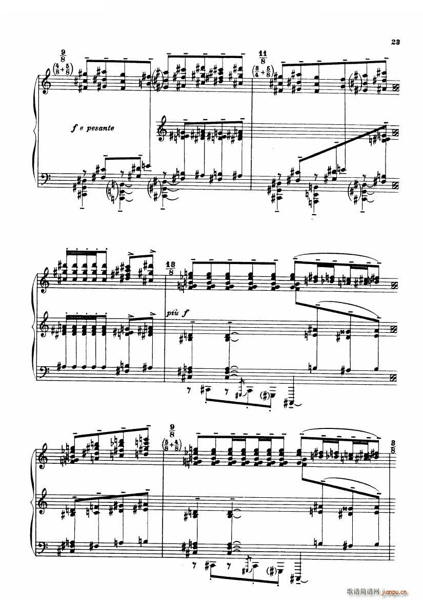 Casella Sonatina piano Sonatina piano(十字及以上)23
