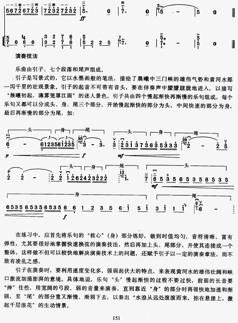 三门峡畅想曲10(二胡谱)1