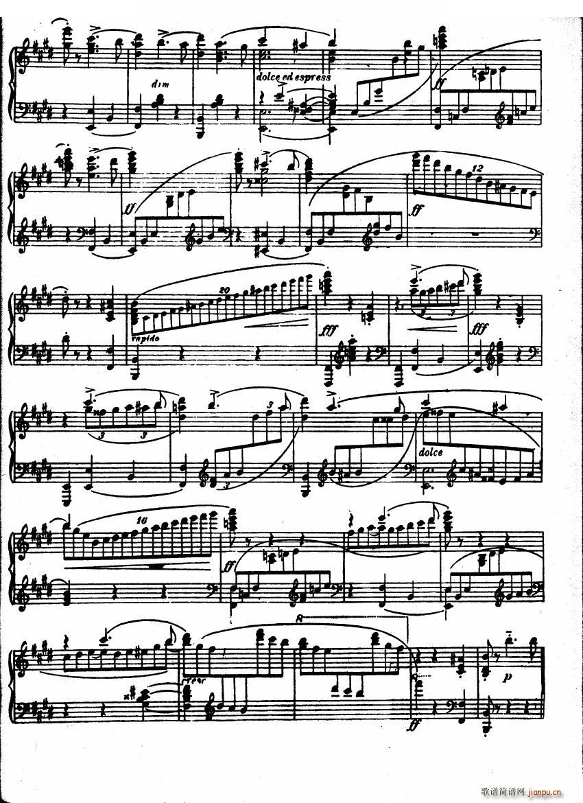 Castro Caprice Valse Op1 Caprice Valse Op1(十字及以上)5