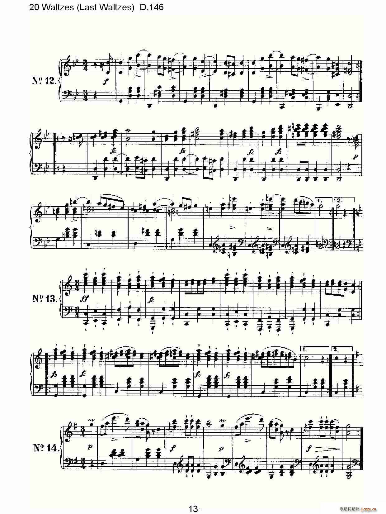 20 Waltzes(十字及以上)13