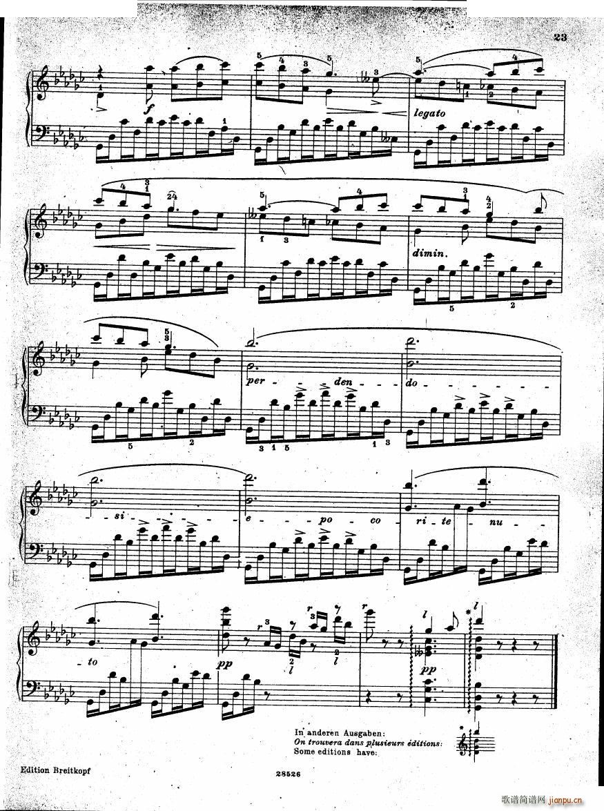 Henselt Piano Solo Album Piano Solo Album(十字及以上)22