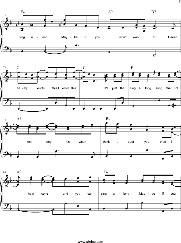 Singalongsong(钢琴谱)7