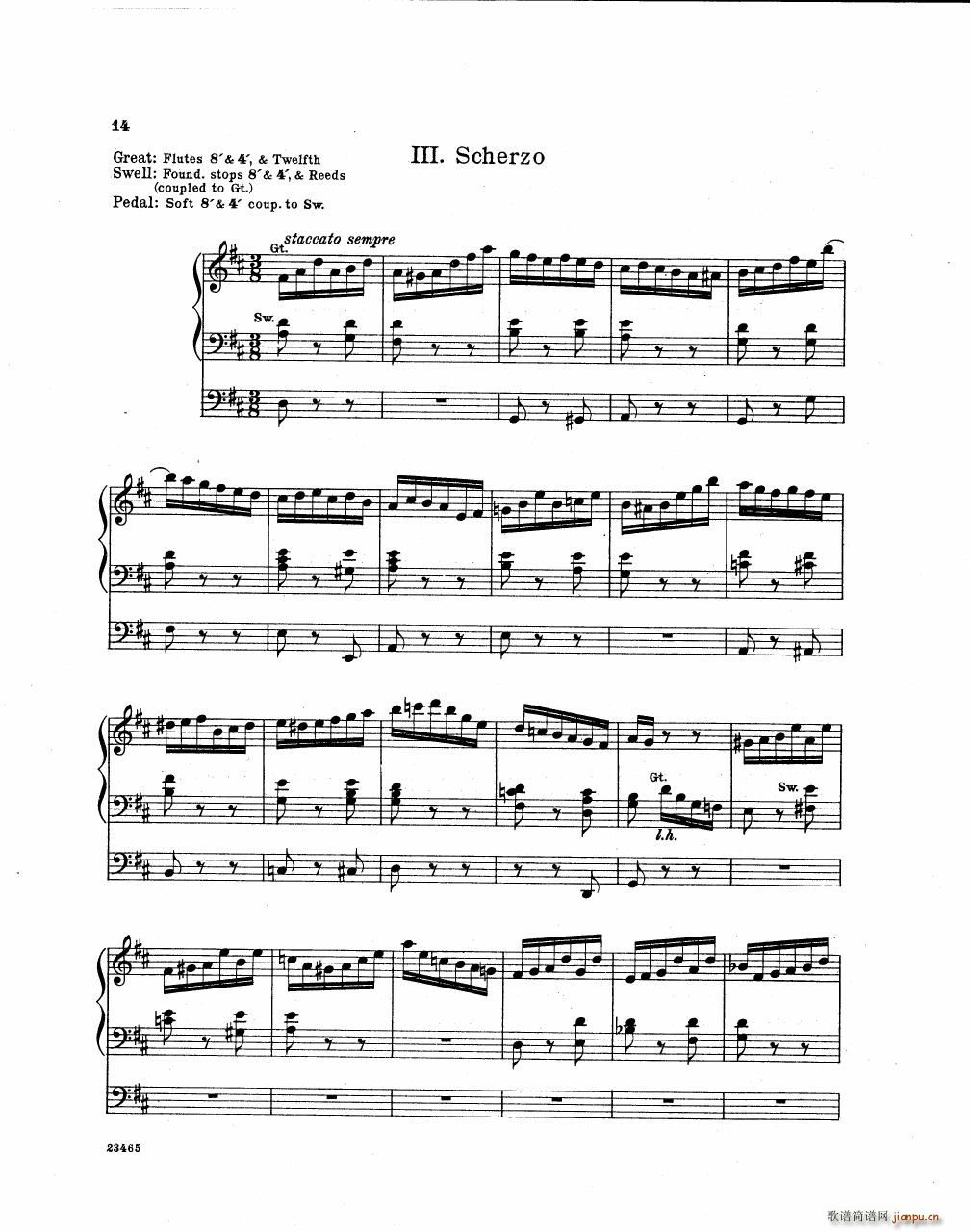 Becker Reme op 40 Sonate 1(钢琴谱)14