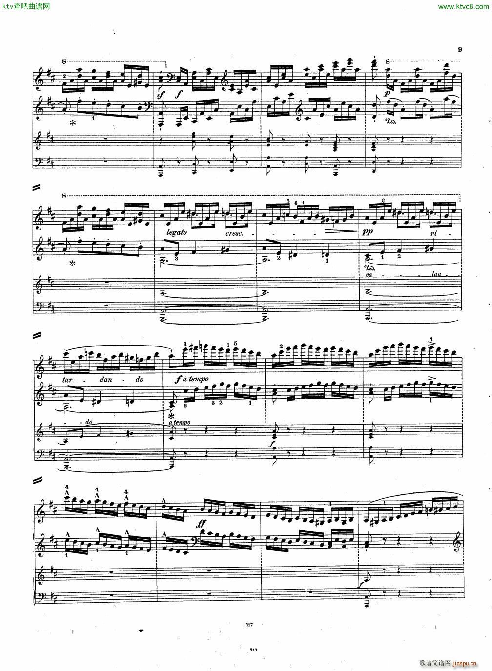 Hummel Piano concerto Op 89 I(钢琴谱)7