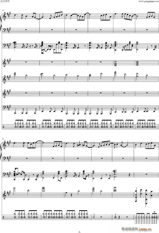 To Cherish the Precious Moment(钢琴谱)5