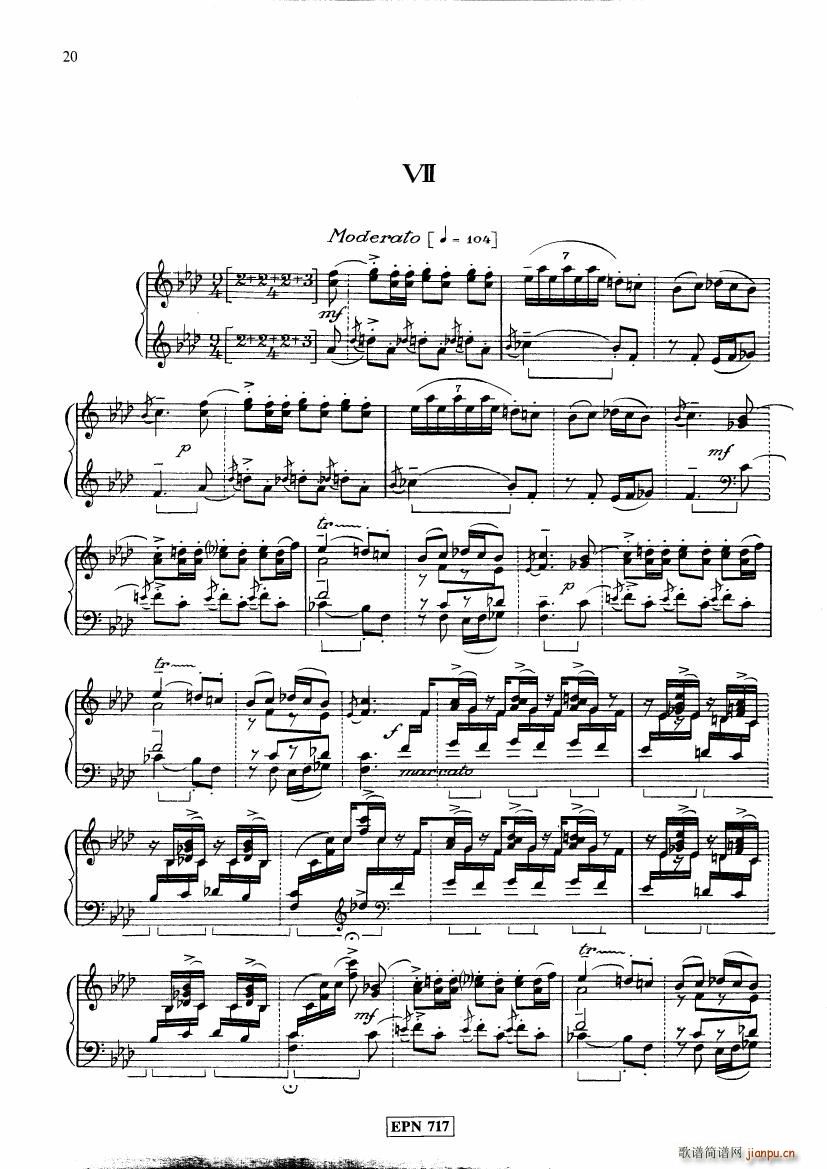 Constantinidis Huit Danses des iles grecques(钢琴谱)13