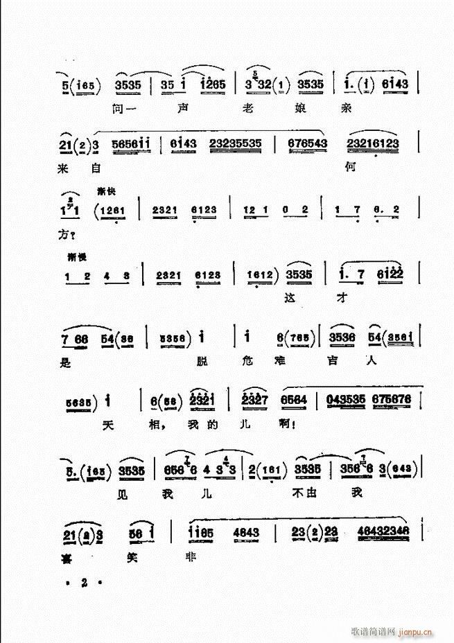 京剧著名唱腔选 下集 目录前言 1 60(京剧曲谱)9