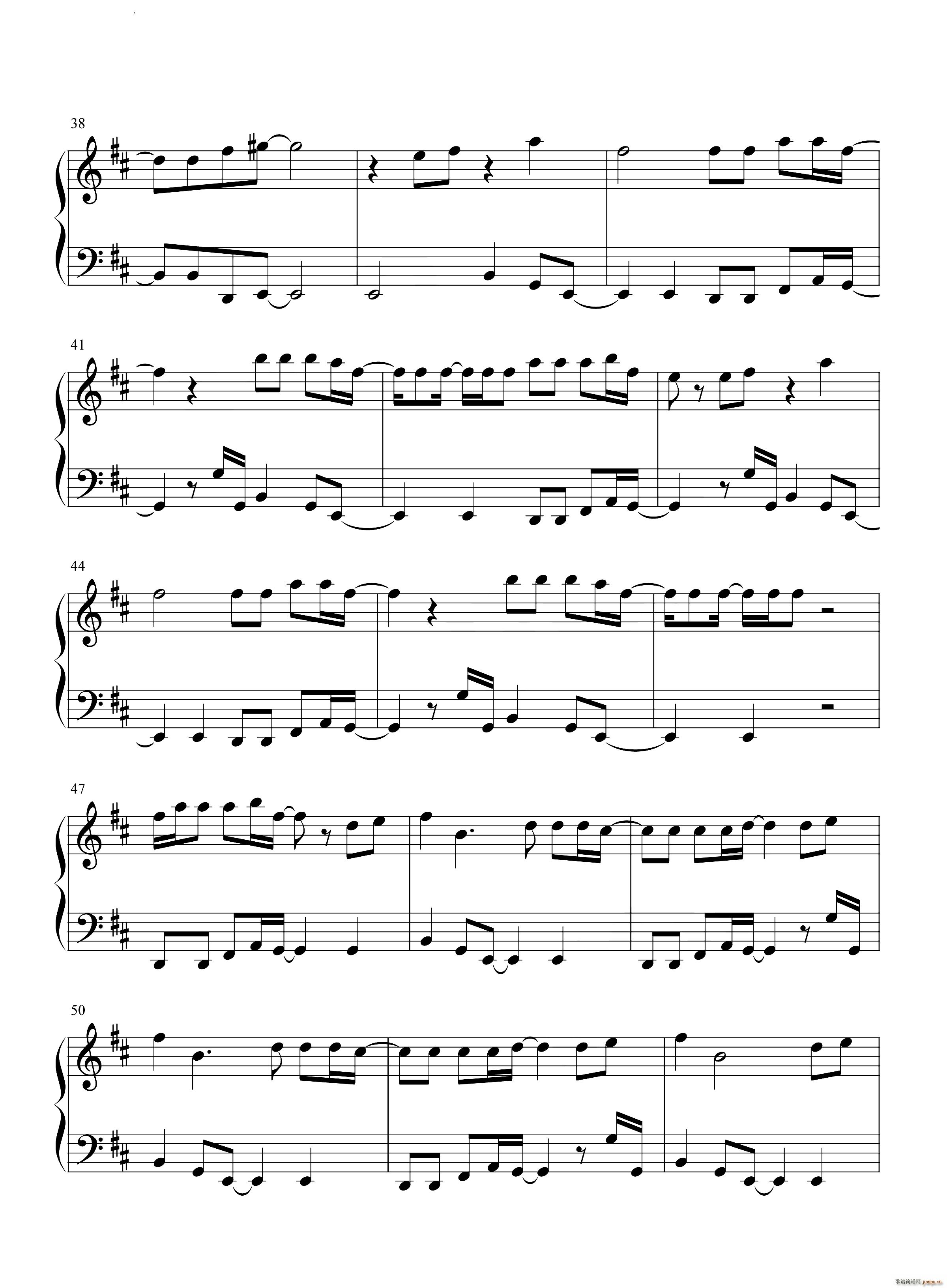 Dance the Night芭比配乐(钢琴谱)5