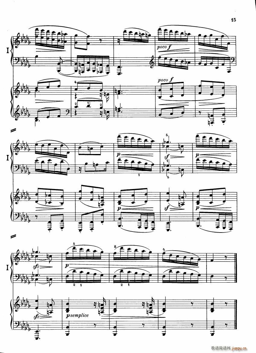 Brahms Variations on a theme by Haydn(钢琴谱)14