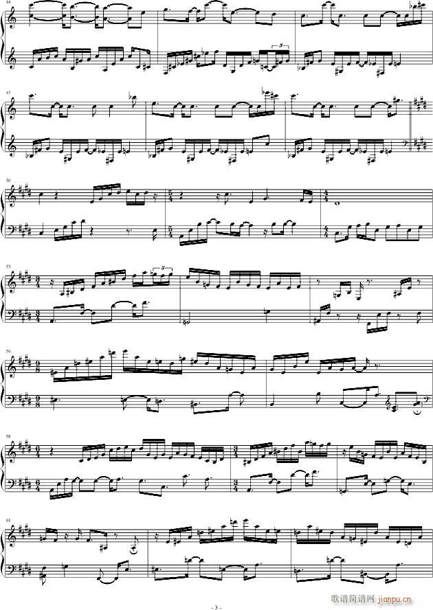 即兴曲 Impromptu(钢琴谱)3