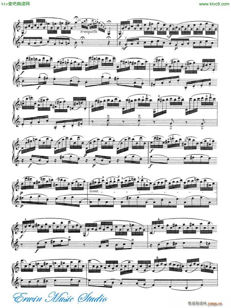 加维尼耶 24首隨想曲Pierre Gavinies 24 Caprices 01 04(十字及以上)10