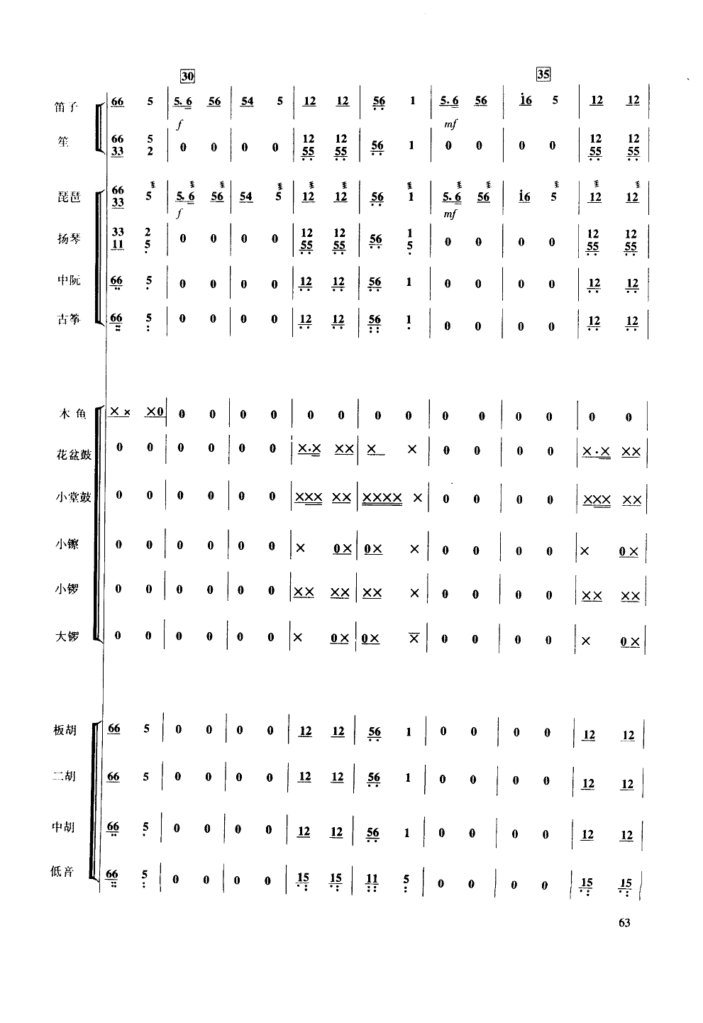 金蛇狂舞-民乐合奏总谱(十字及以上)5