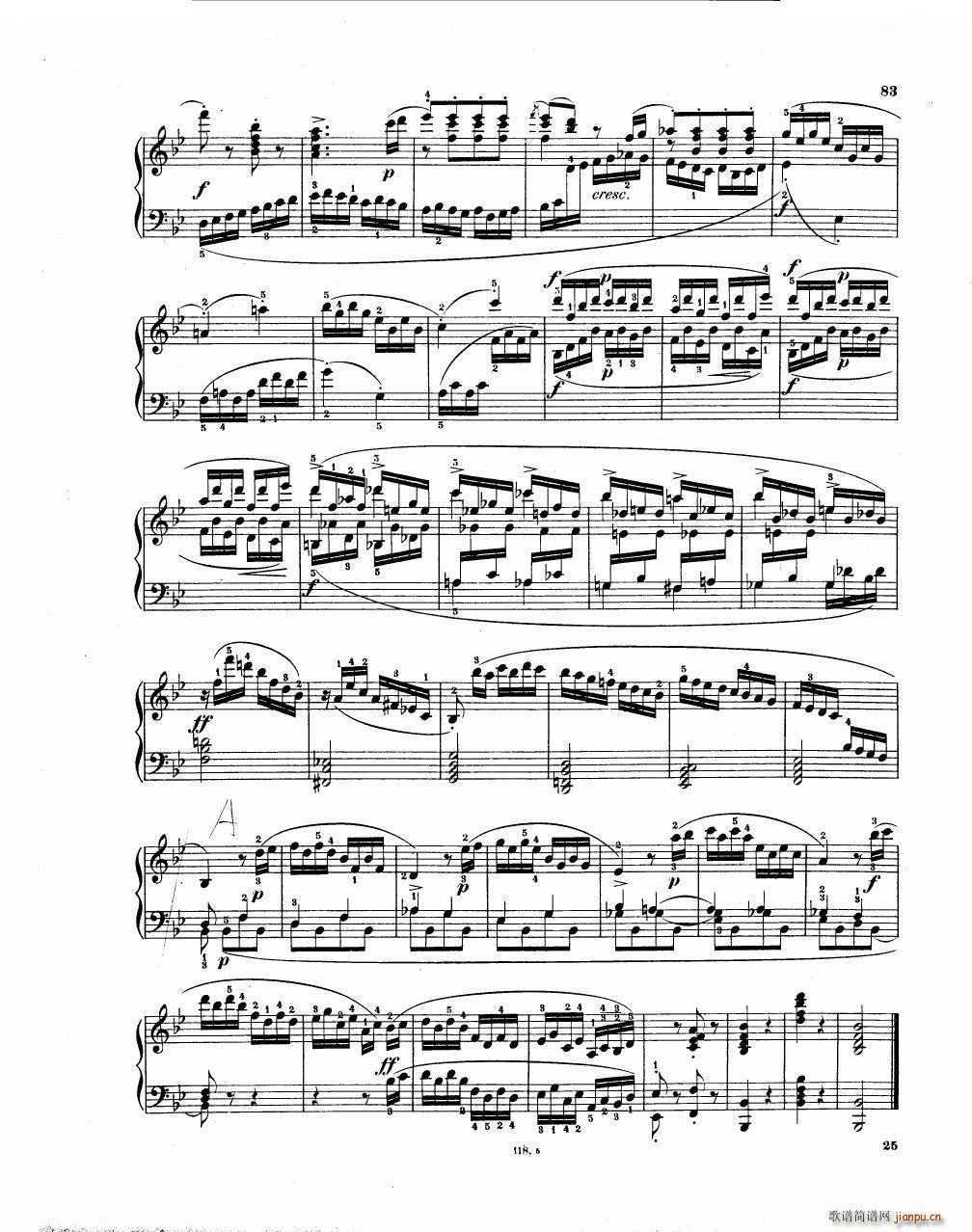 Hummel Bagatelles Op 107 Bagatelles Op 107(十字及以上)24