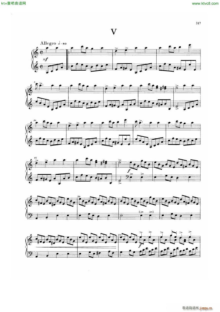 Dvorak 098 Suite(钢琴谱)19