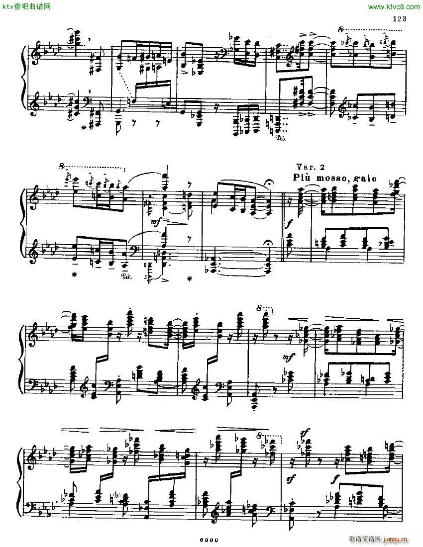 Anatoly Alexandrov Opus 22 Sonata no 5(钢琴谱)15