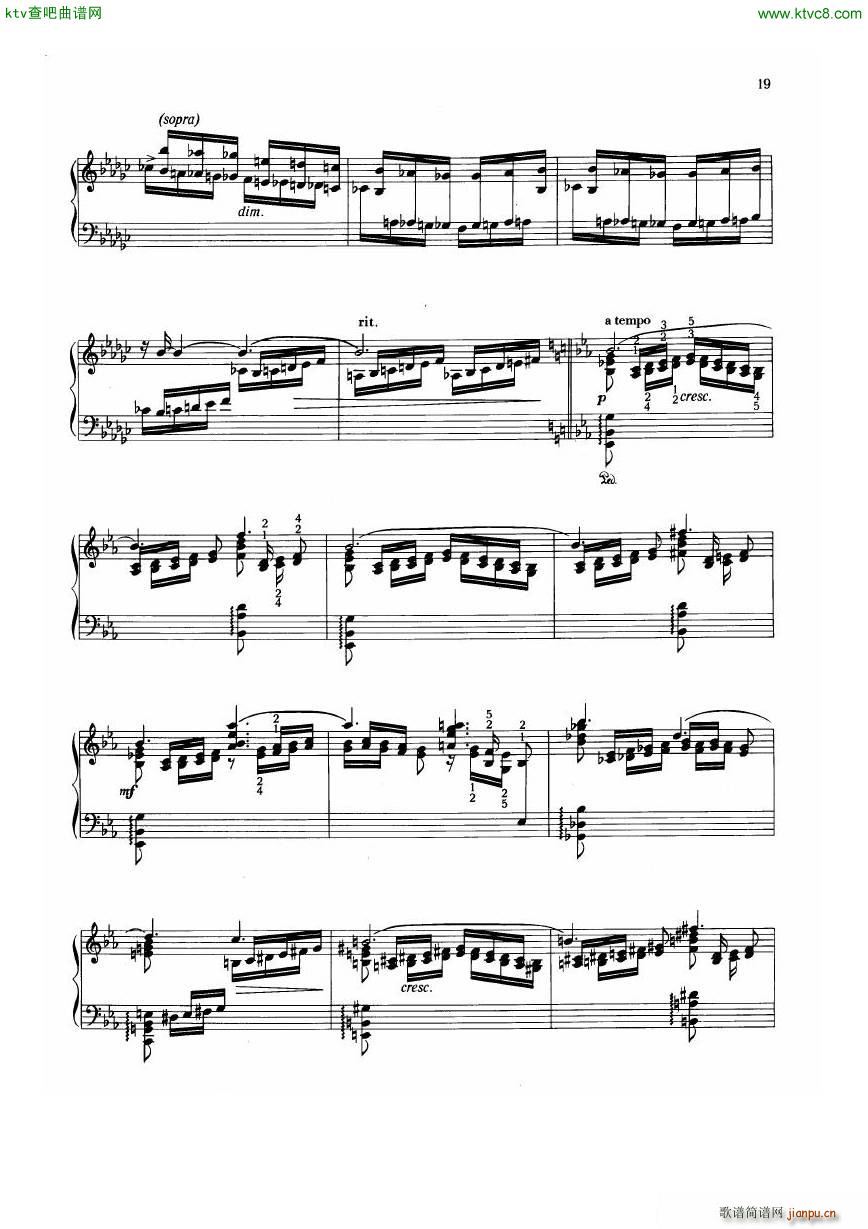 Dohnanyi Etude Op 28 3(钢琴谱)7