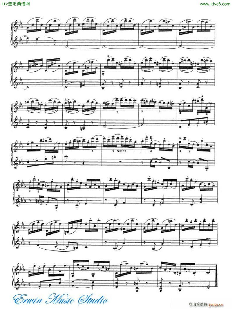 加维尼耶 24首隨想曲Pierre Gavinies 24 Caprices 01 04(十字及以上)8
