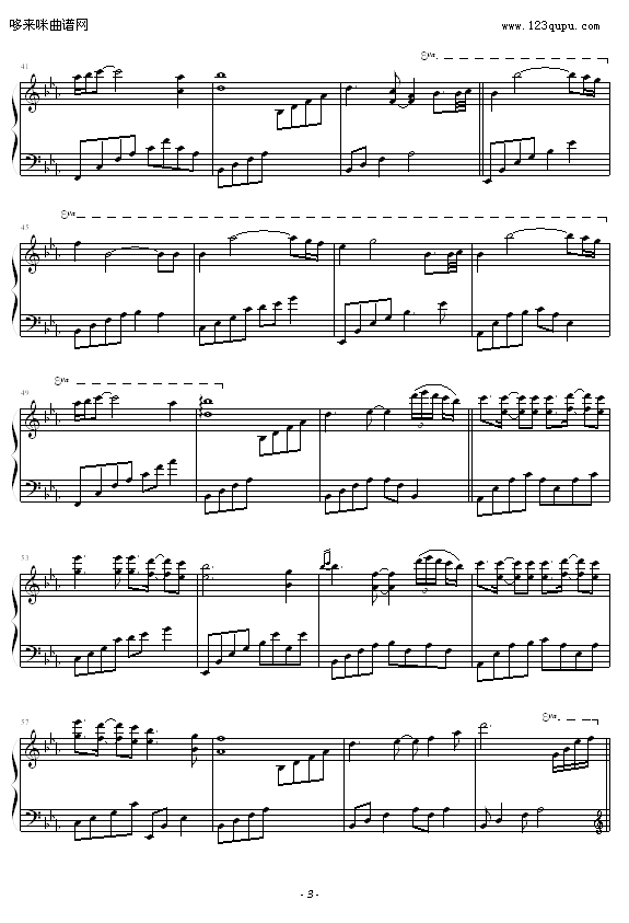 BeforeIGo-雅尼(钢琴谱)3