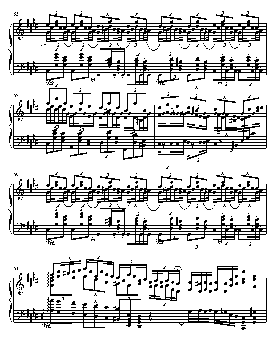 Etude(钢琴谱)6