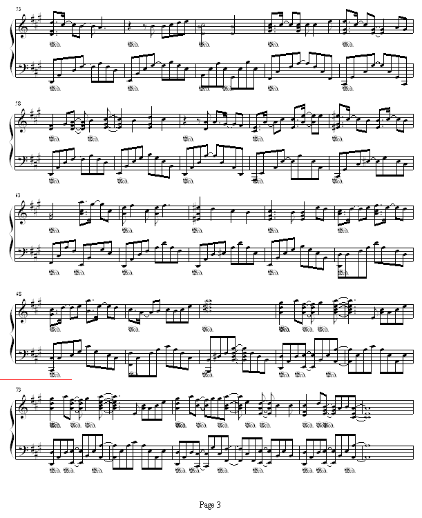 shissou-插曲(钢琴谱)3