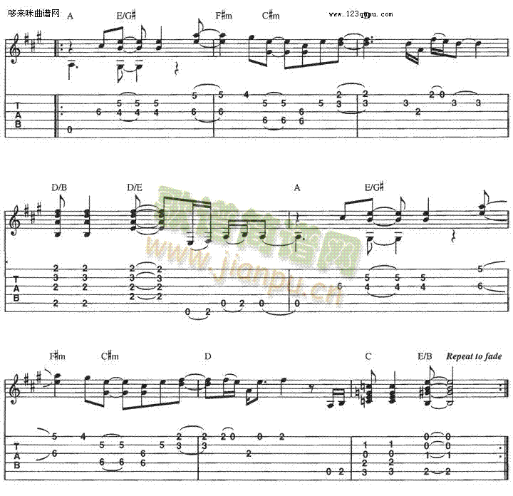 SinceWeMet(吉他谱)3