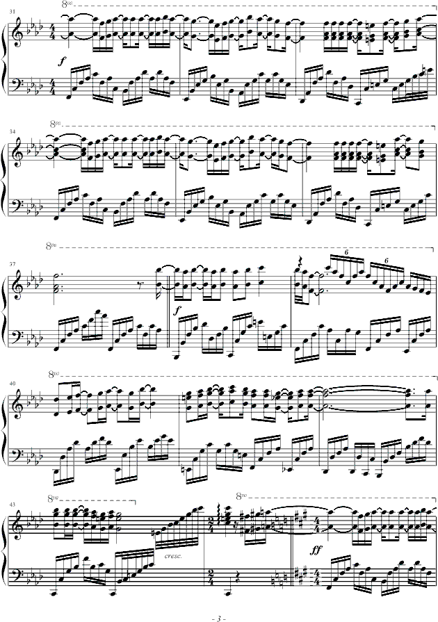紫藤花(钢琴谱)3