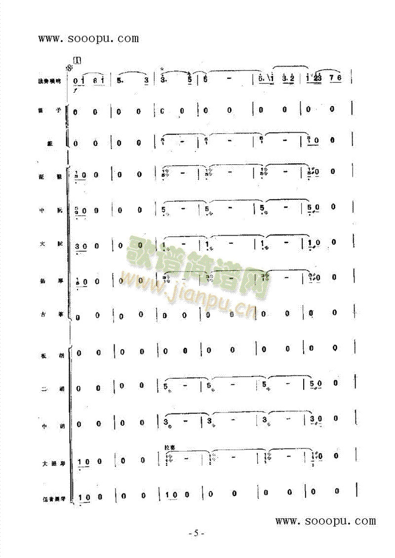 冀中抒怀民乐类唢呐(其他乐谱)9