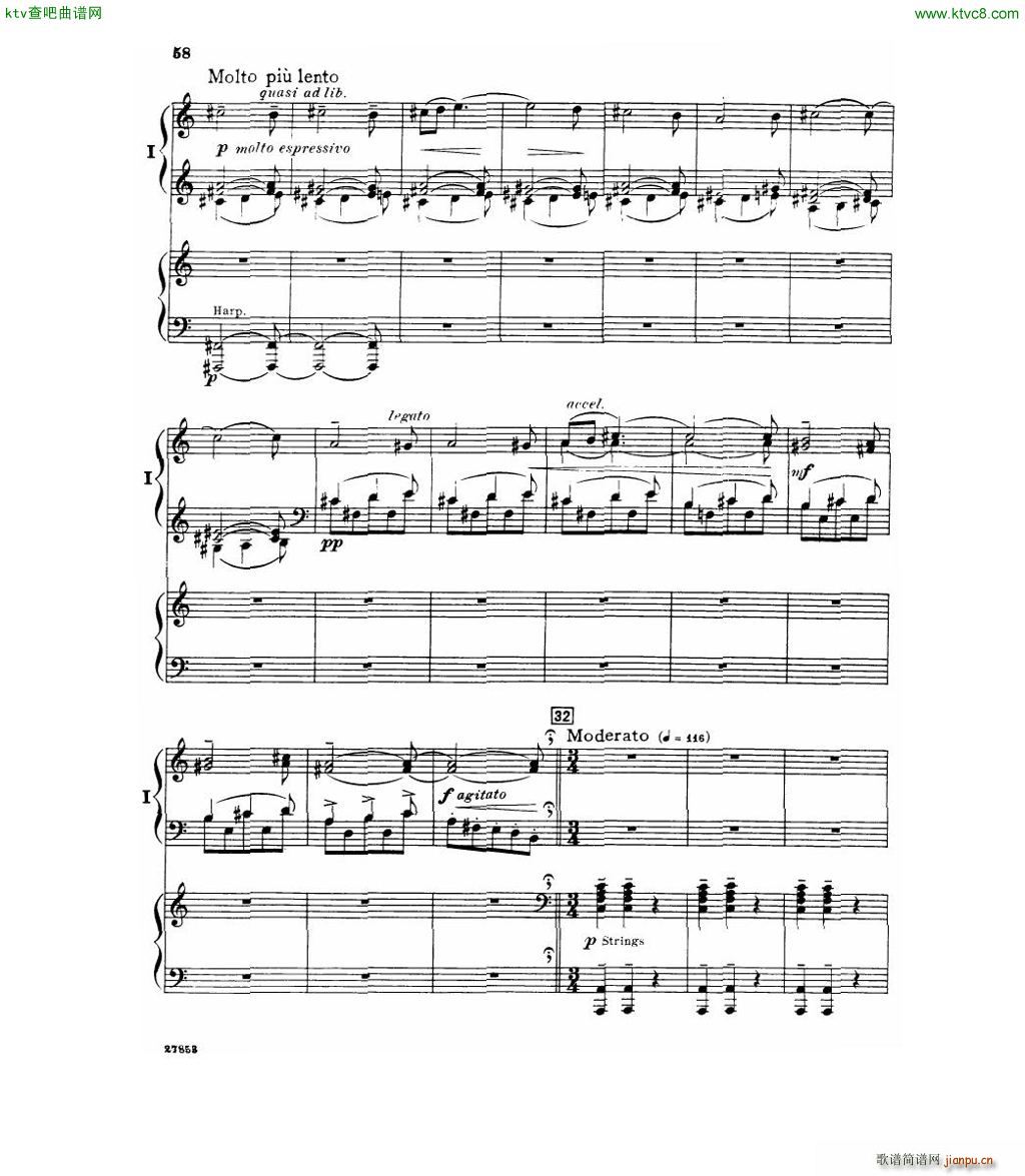 Carpenter Piano concertino reduction(钢琴谱)24