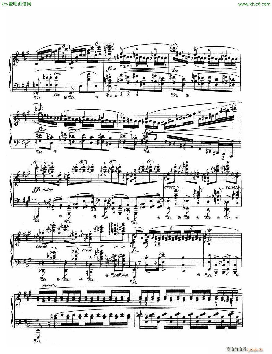 Chopin Allegro de Concerto Op 46(钢琴谱)27