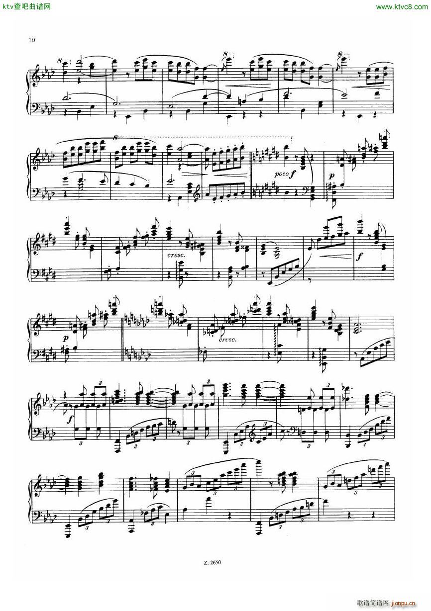 delibes dohnanyi two waltzes 1 naila waltz(钢琴谱)10