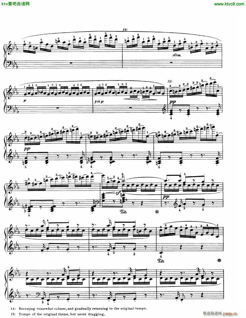 Beethoven WoO 80 32 Variations in C Minor(钢琴谱)18