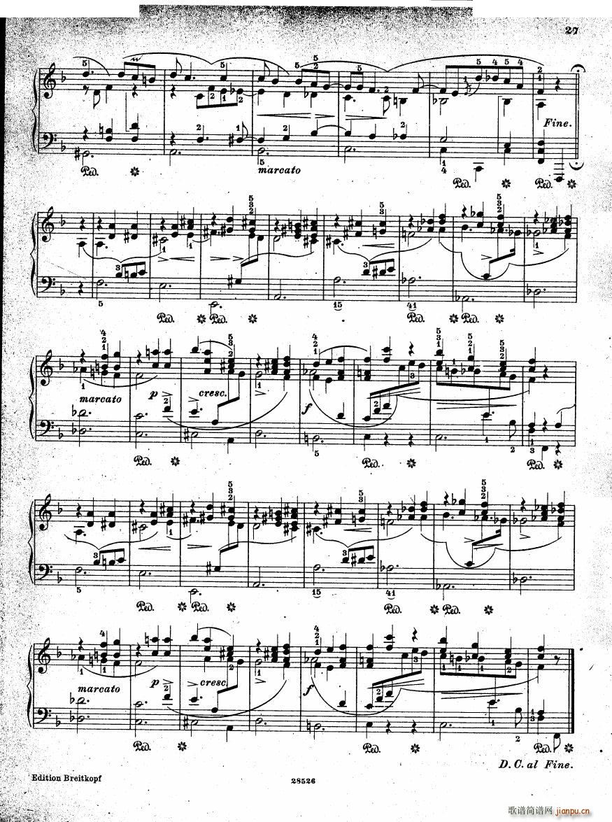 Henselt Piano Solo Album Piano Solo Album(十字及以上)26