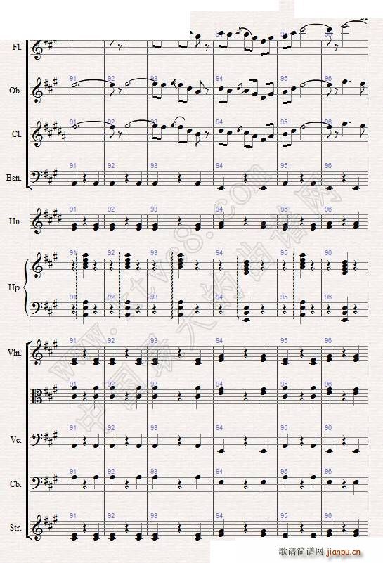 苏尔维格之歌 管弦乐(总谱)15